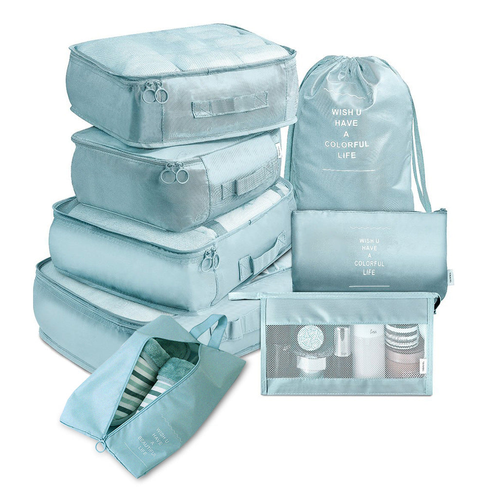 Set TravelMaker completo listo para meter en la maleta antes de viajar