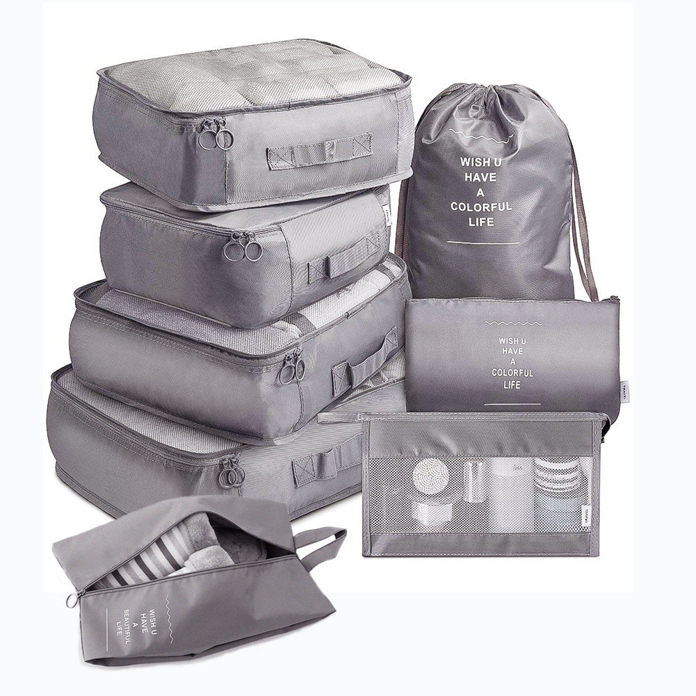 Cubo grande TravelMaker con ropa doblada y comprimida en su interior
