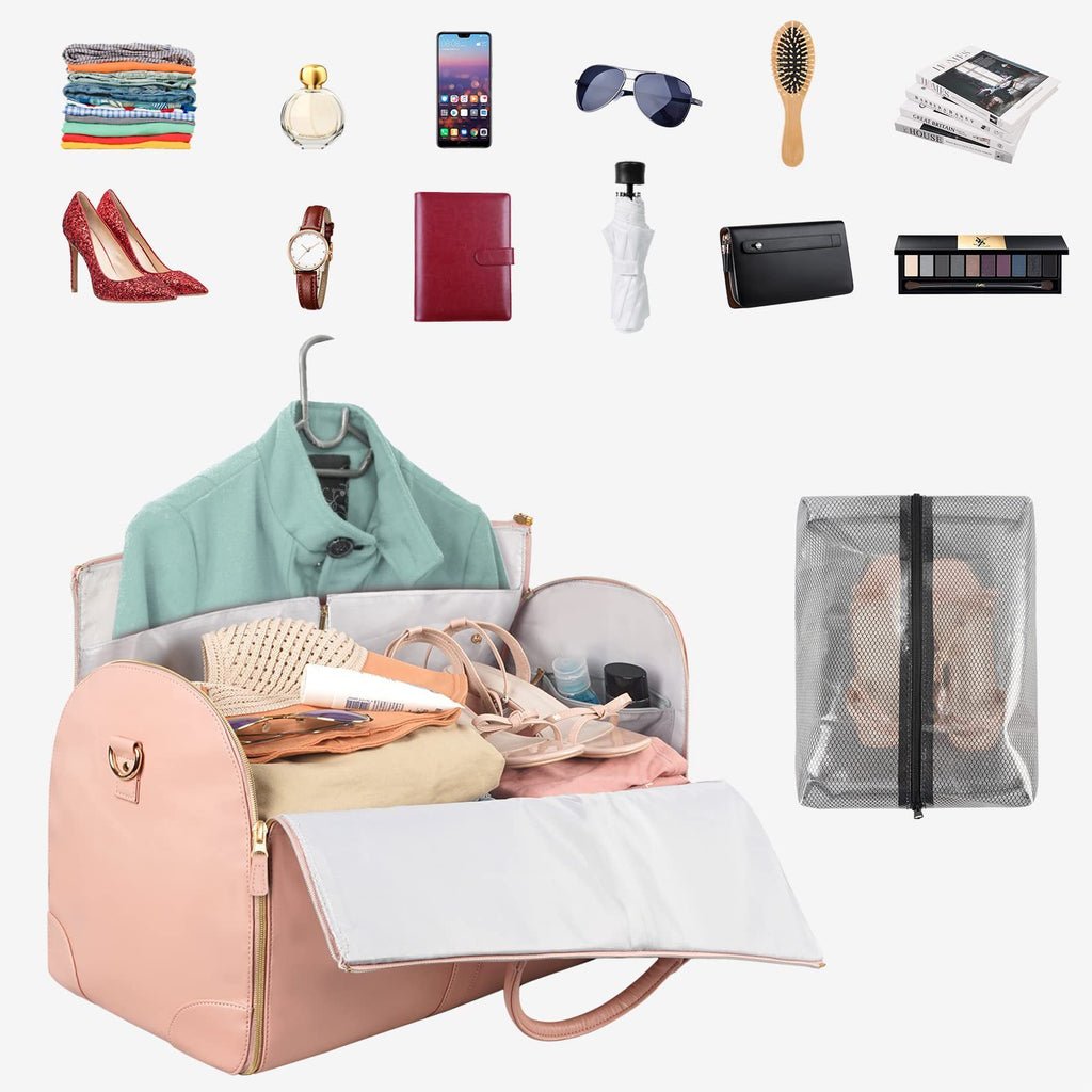 Todo lo que cabe en la bolsa de viaje TravelMaker: ropa, zapatos, neceser y accesorios